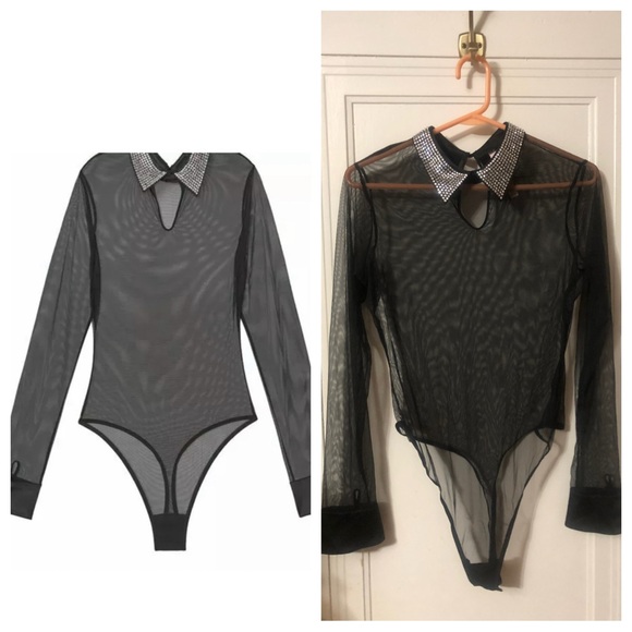 Embellished Sheer Teddy - Picture 2 of 7